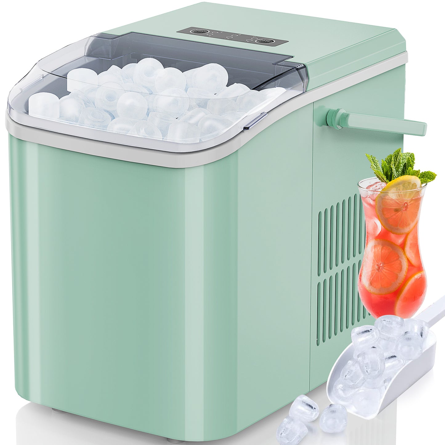 Portable Ice Maker Low Noise One-touch Operation