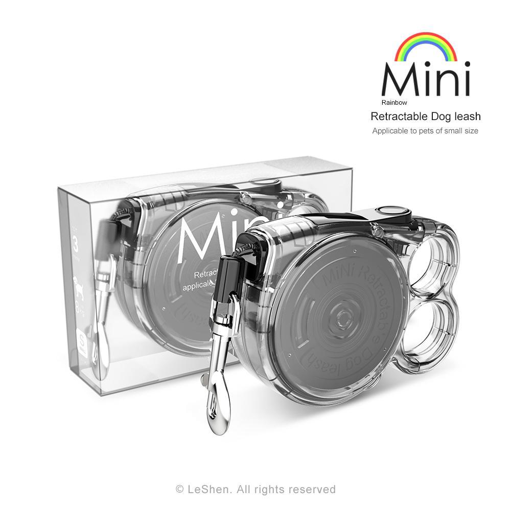 Mini Retractable Dog Leash, Suitable For Small Pets. With A Lightweight Design, It Is Convenient To Use And Is A Must-have For Outdoor Activities.