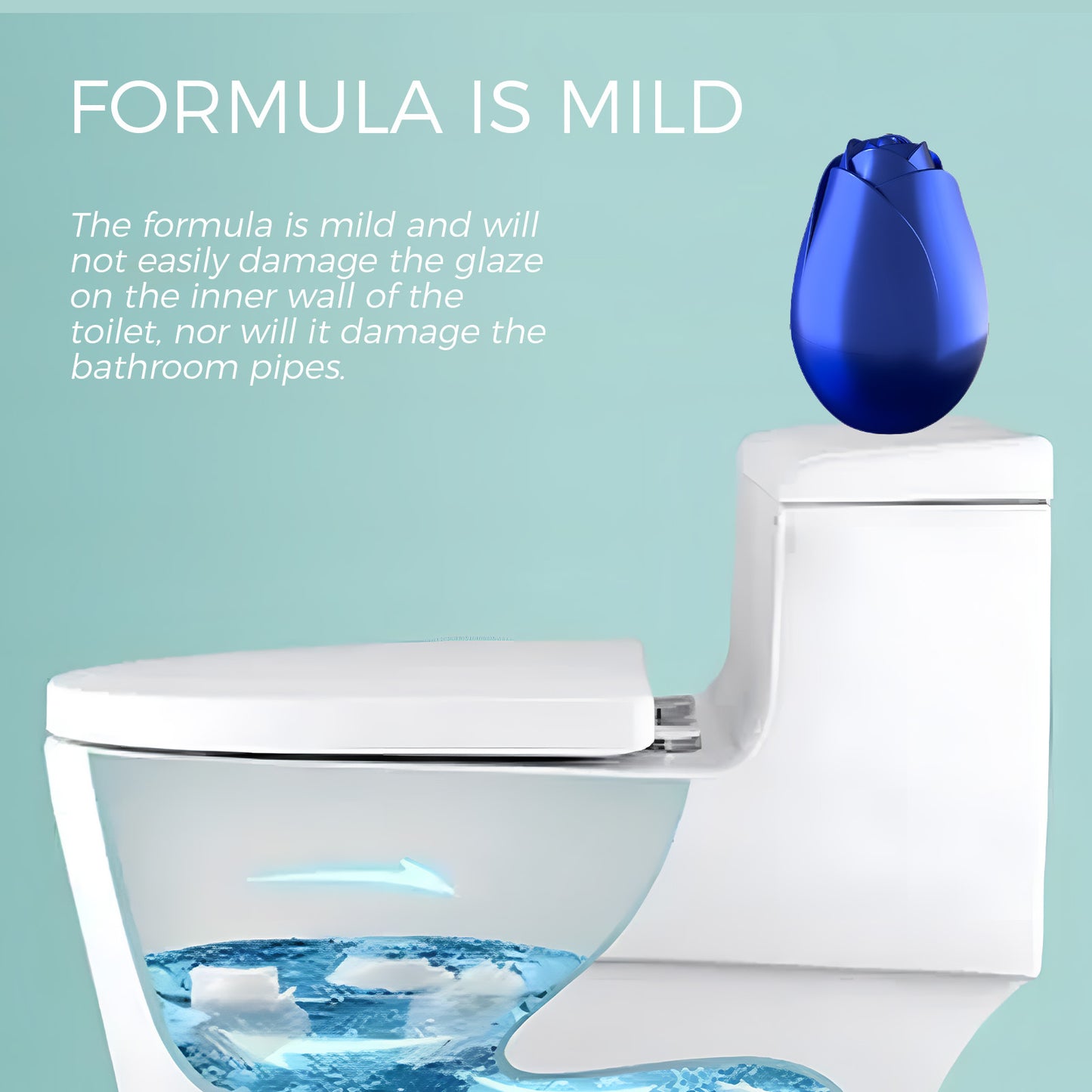 Automatic Toilet Bowl Cleaner,Crazy Clean Toilet Bowl Cleaner With A Light Scent