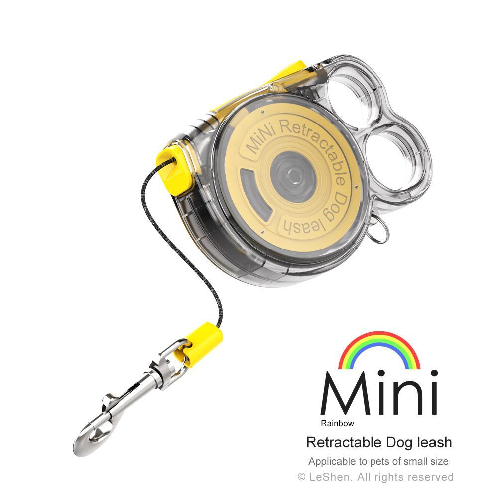 Mini Retractable Dog Leash, Suitable For Small Pets. With A Lightweight Design, It Is Convenient To Use And Is A Must-have For Outdoor Activities.