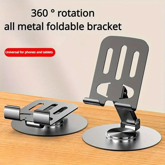 1PCS 360 Degree Adjustable Swivel Anti Slip Metal Phone Holder For Android Tablet
