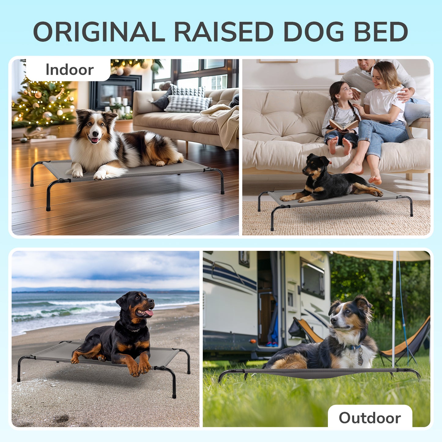 Pet Beds 43"Dx26"Wx8"H  SMALL