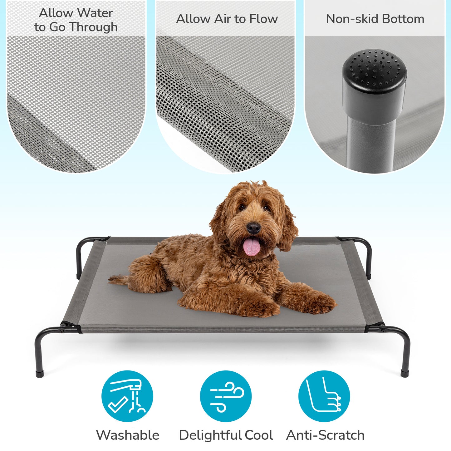 Pet Beds 43"Dx26"Wx8"H  SMALL