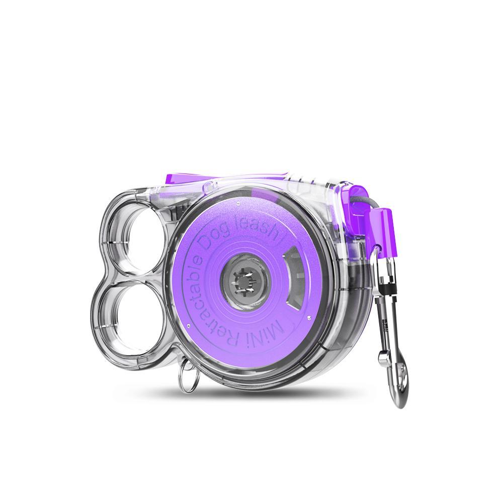Mini Retractable Dog Leash, Suitable For Small Pets. With A Lightweight Design, It Is Convenient To Use And Is A Must-have For Outdoor Activities.